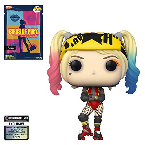 Funko Pop! Heroes: Birds of Prey - Harley Quinn Roller Derby Pop! Vinyl Figure with Collectible Card Exclusive by Entertainment Earth