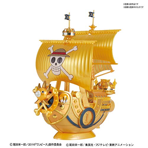 BANDAI SPIRITS One Piece The Great Ship (Grand Ship) Collection Thousand Sunny Film Gold Public Commemoration Color Ver. Color-Coded pre-Plastic