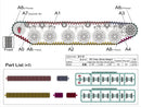 Centurion MBT Series Track Links