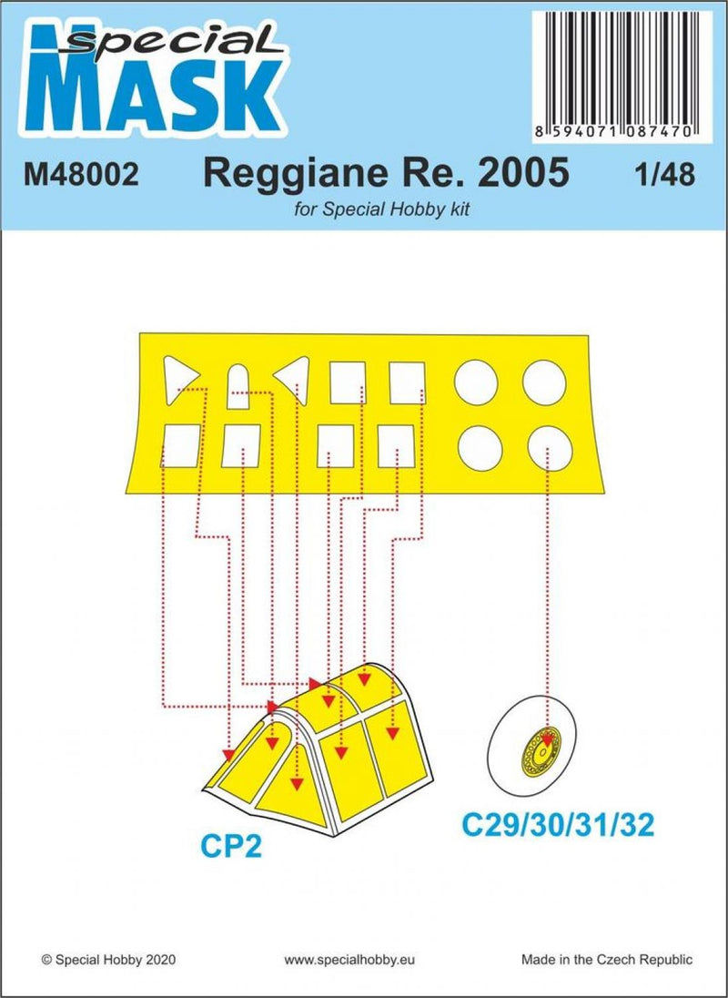 Reggiane Re.2005 Mask