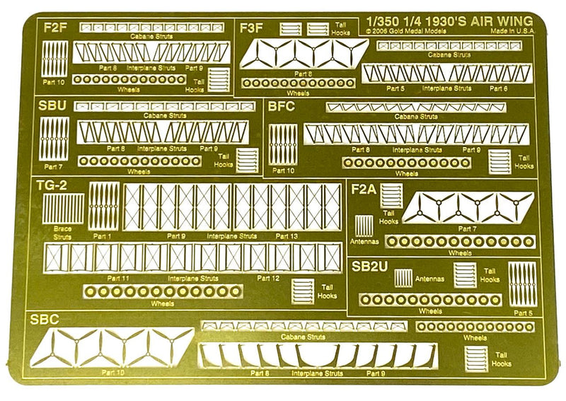 1/4 1930'S AIR WING DETAILS