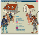 Italeri IT6179 Farmhouse Battle-American Civil War 1864-Model Kit-Scale 1:72