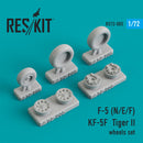 Reskit Northrop F-5 (N/E/F), KF-5F  Tiger II wheels set (1/72)
